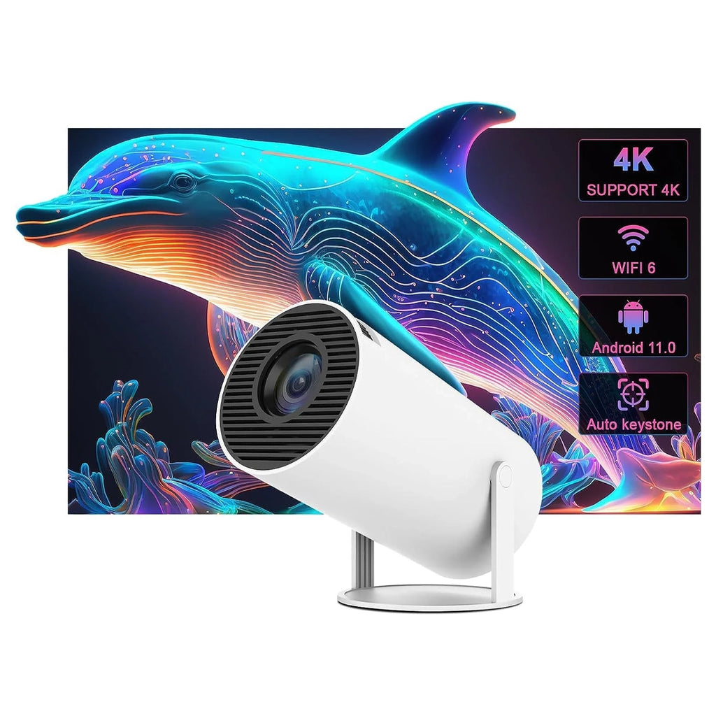 Smart Portable Projector for Home 4K